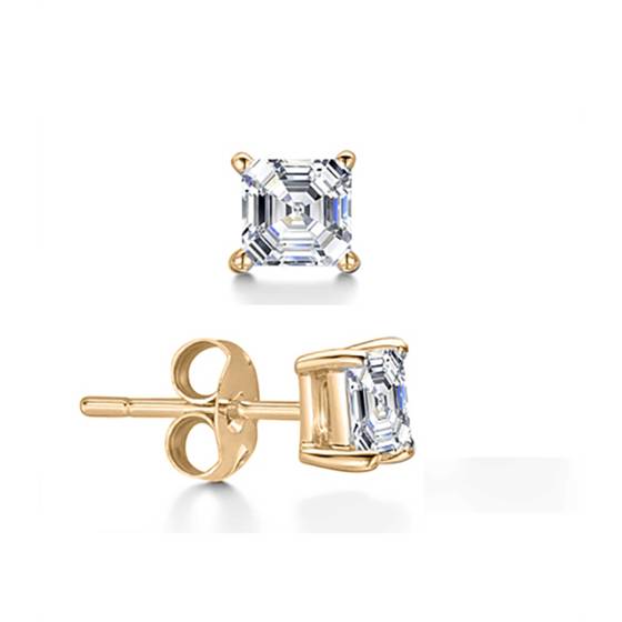 Mens Diamond Single Stud Earring