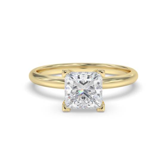 Princess Diamond Engagement Ring