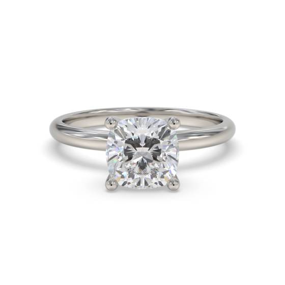 Cushion Diamond Engagement Ring