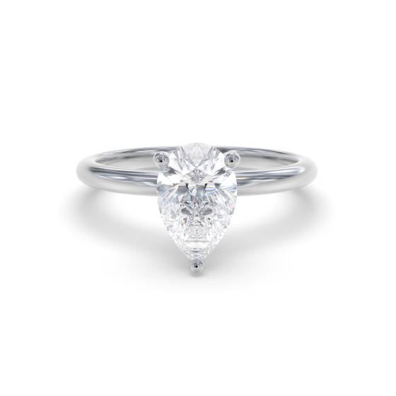Pear Diamond Engagement Ring