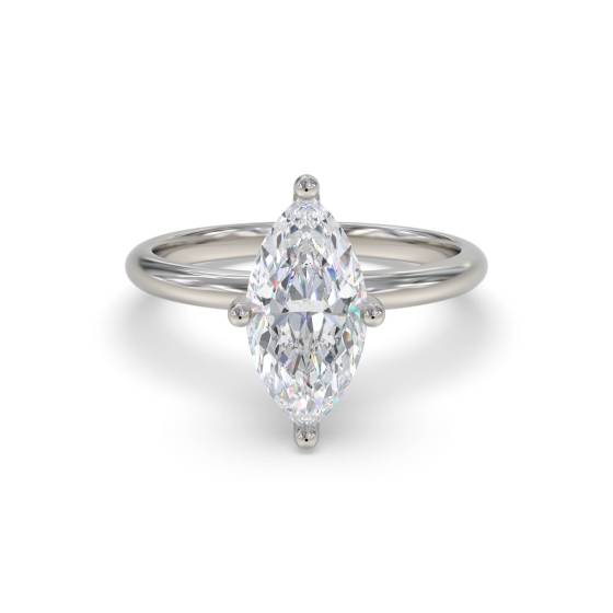 Marquise Diamond Engagement Ring