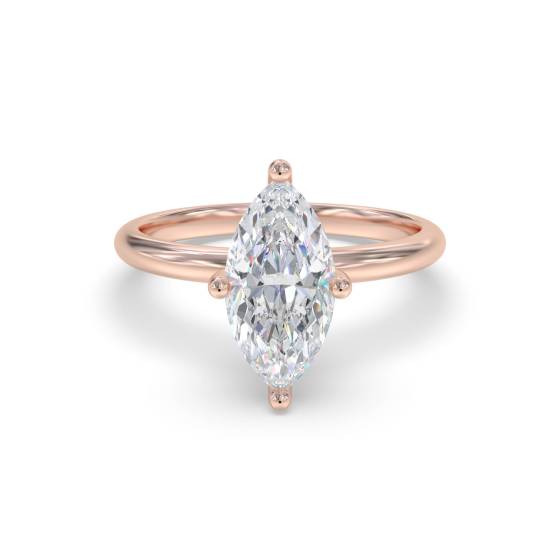 Marquise Diamond Engagement Ring