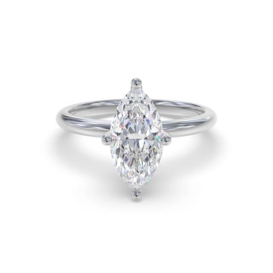 Marquise Diamond Engagement Ring