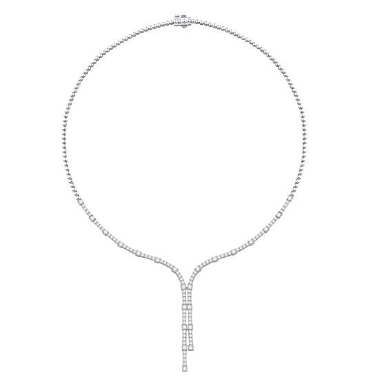 4.50ct Round Diamond Designer Bow Tie Necklace