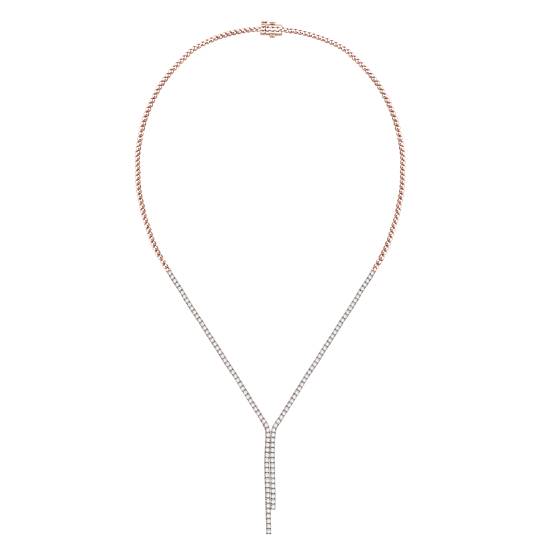 Round Diamond Lab Grown Necklace