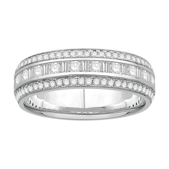 1.30ct Elegant Round Diamond Eternity Ring