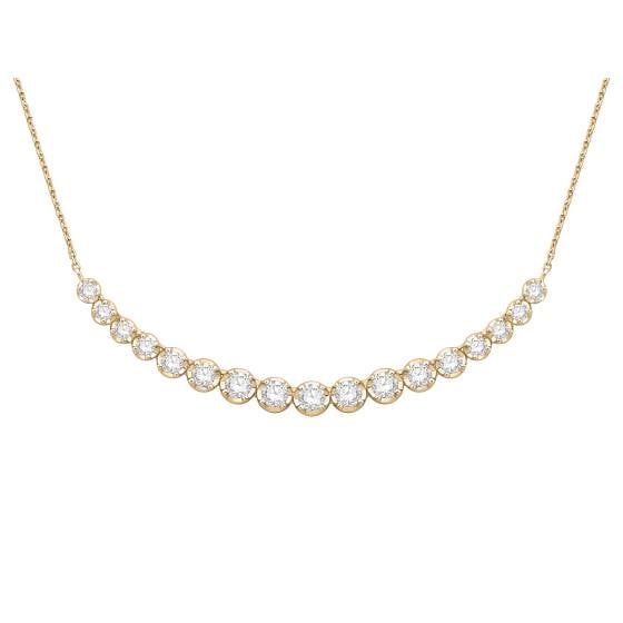 Round Diamond Lab Grown Necklace