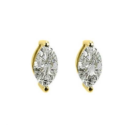 Classic Marquise Diamond Stud Earrings