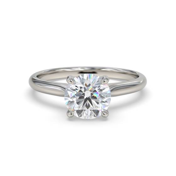 Round Diamond Engagement Ring