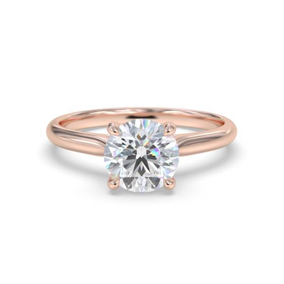 Round Diamond Engagement Ring