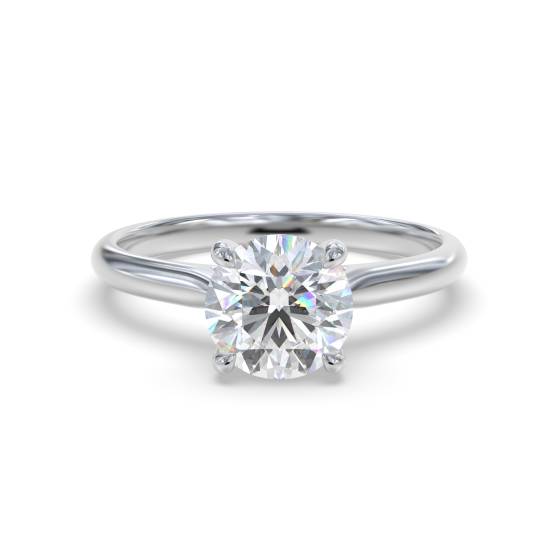 Round Diamond Engagement Ring