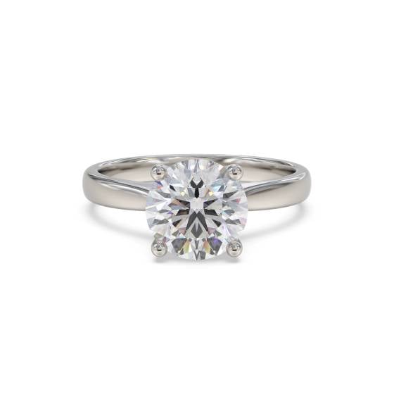 Round Diamond Engagement Ring