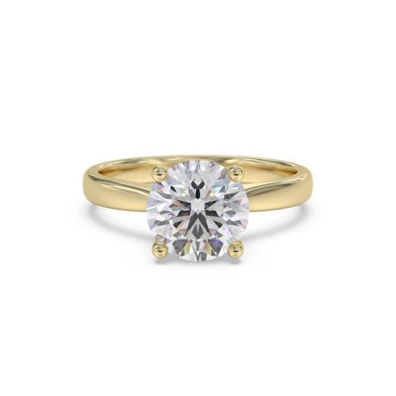Round Diamond Engagement Ring