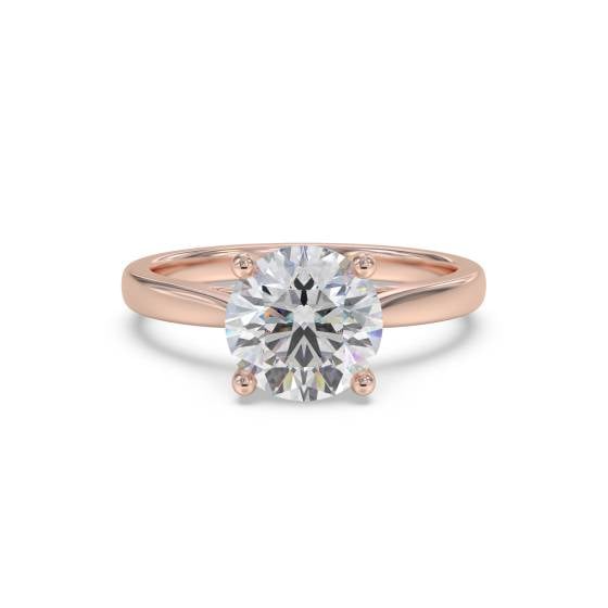 Round Diamond Engagement Ring