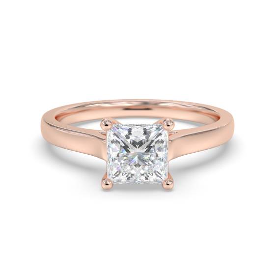 Princess Diamond Engagement Ring