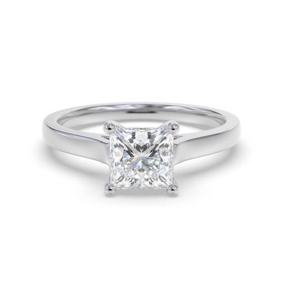 Princess Diamond Engagement Ring
