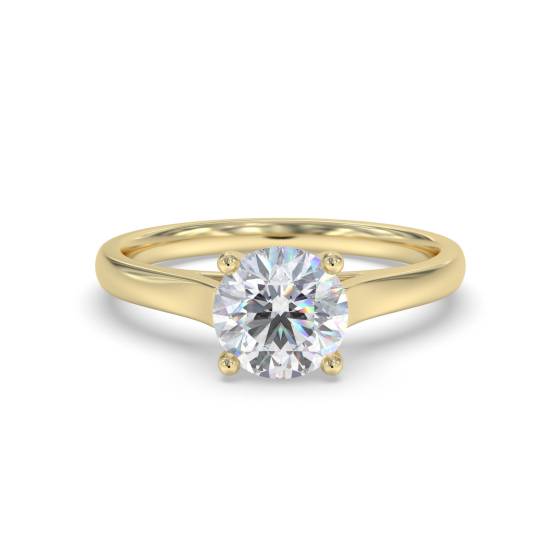 Round Diamond Engagement Ring