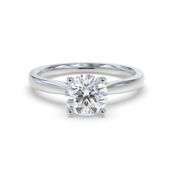 Round Diamond Engagement Ring