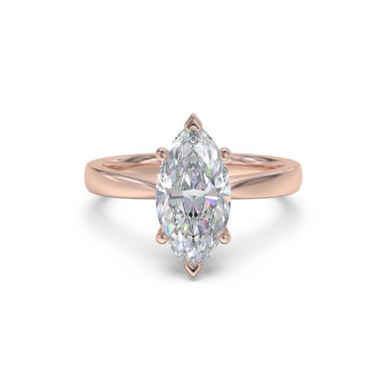 Marquise Diamond Engagement Ring