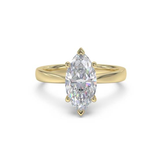 Marquise Diamond Engagement Ring