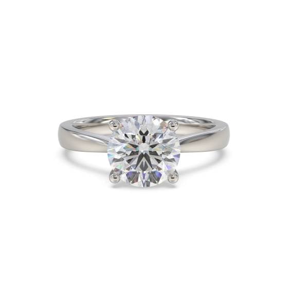 Round Diamond Engagement Ring