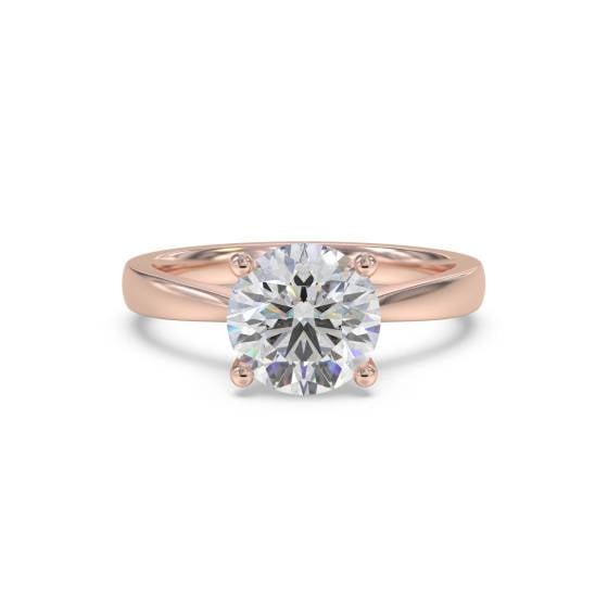 Round Diamond Engagement Ring