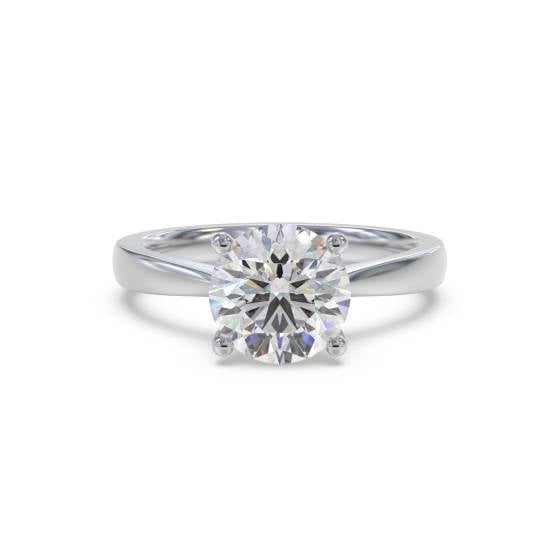 Round Diamond Engagement Ring