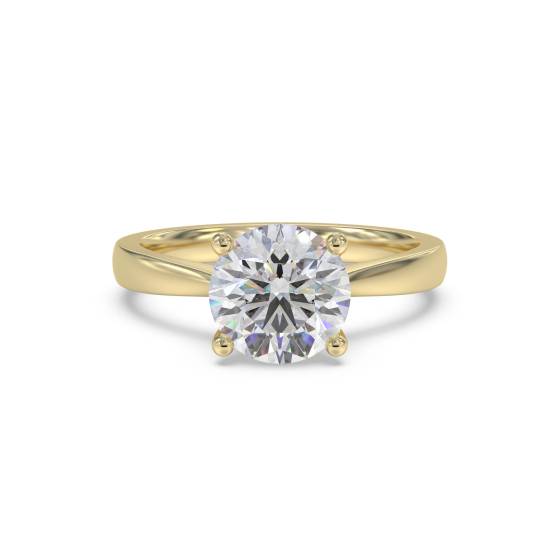 Round Diamond Engagement Ring