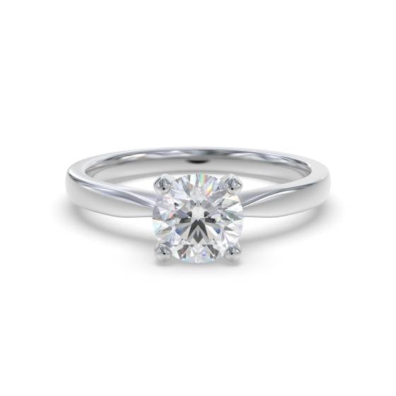 Round Diamond Engagement Ring