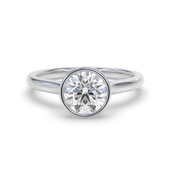 Round Diamond Solitaire Ring