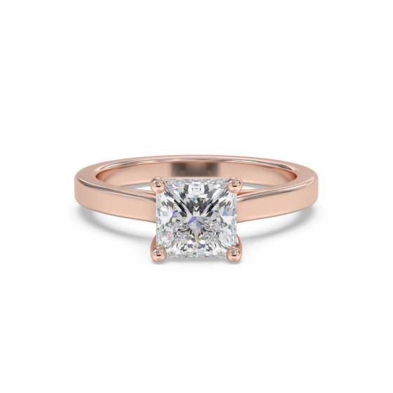 Princess Diamond Engagement Ring