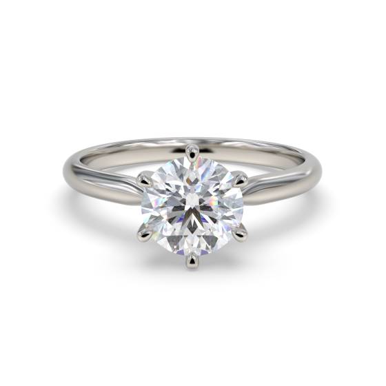 Round Diamond Engagement Ring