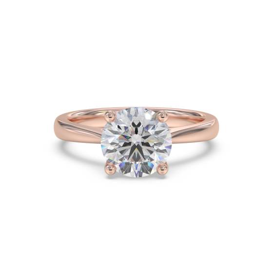 Round Diamond Engagement Ring