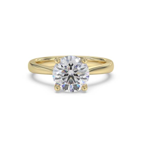 Round Diamond Engagement Ring