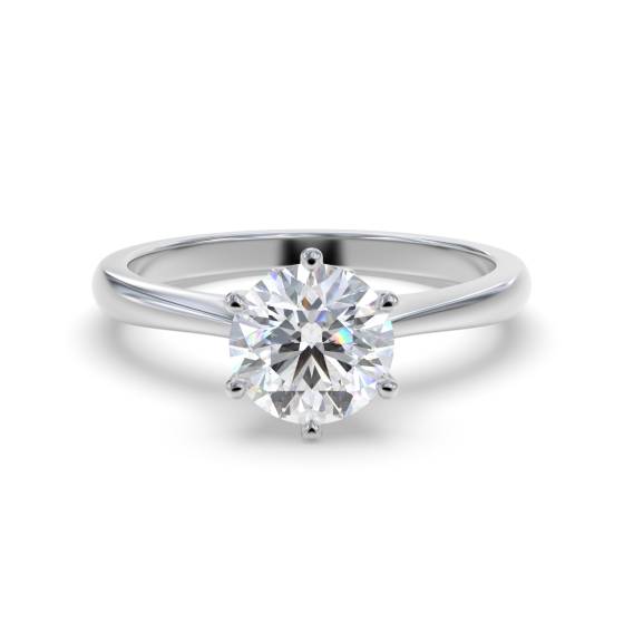 Round Diamond Engagement Ring