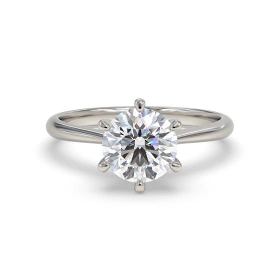 Round Diamond Engagement Ring