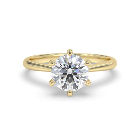 Round Diamond Engagement Ring