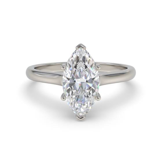 GIA Certified 0.50ct VS1/D Marquise Diamond Engagement Ring