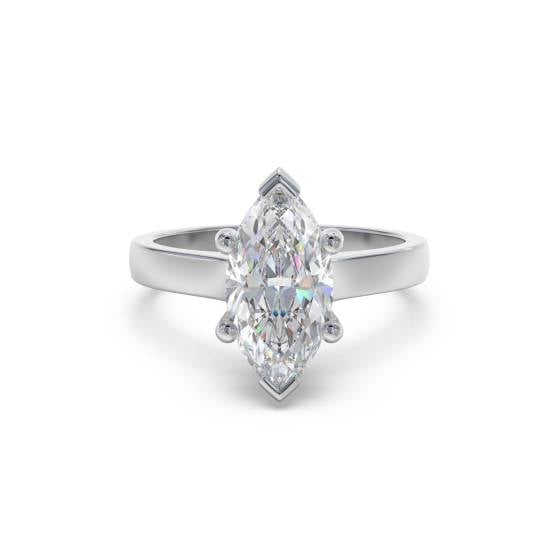 Marquise Diamond Engagement Ring