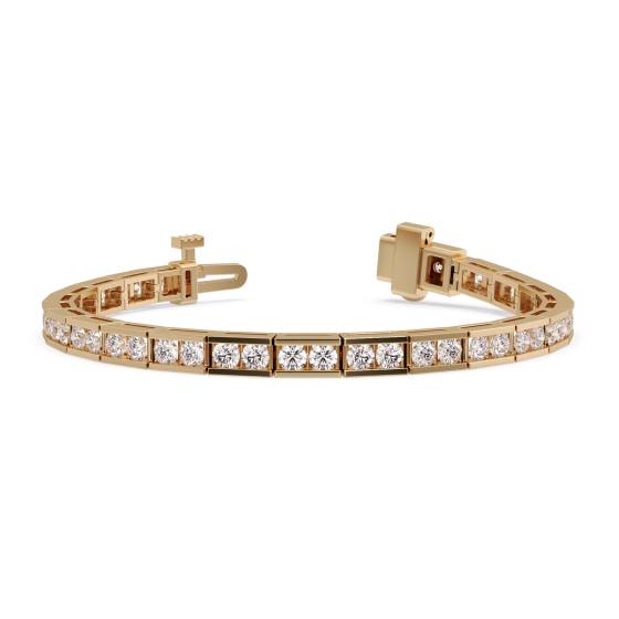 Classic Round Diamond Tennis Bracelet
