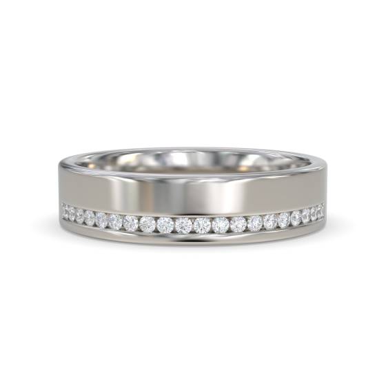 5mm Round Diamond 40% Wedding Ring