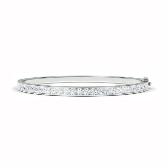 2.00ct VS/E-F Elegant Round Diamond Set Bangle
