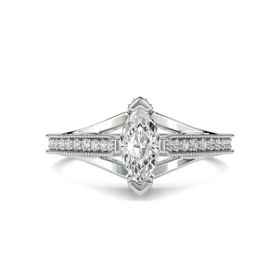 Marquise Diamond Designer Vintage Ring