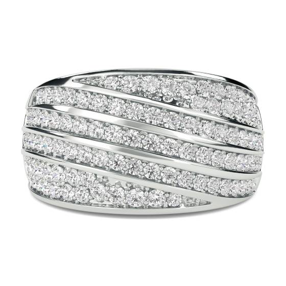 11mm Designer Cluster Dress Ring