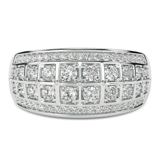 Designer Cluster Dress Ring