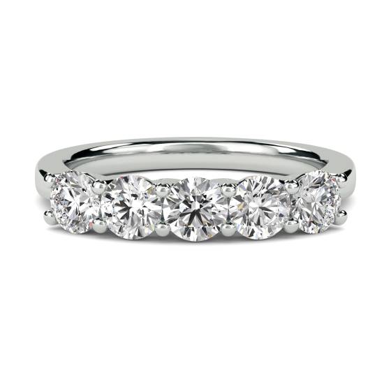 1.00ct Elegant Round Diamond Eternity Ring