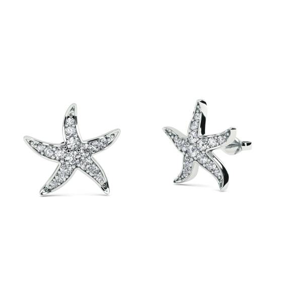 0.20ct Classic Round Diamond Designer Earrings