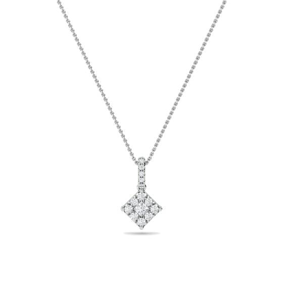 Princess Diamond Designer Pendant