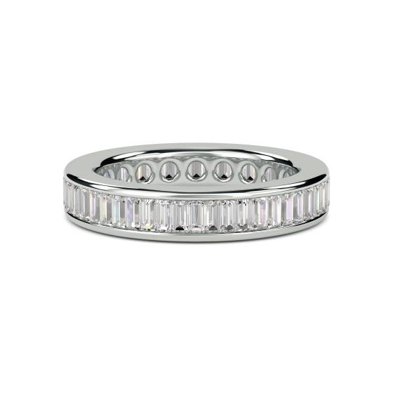 1.25ct Classic Baguette Diamond Full Eternity Ring