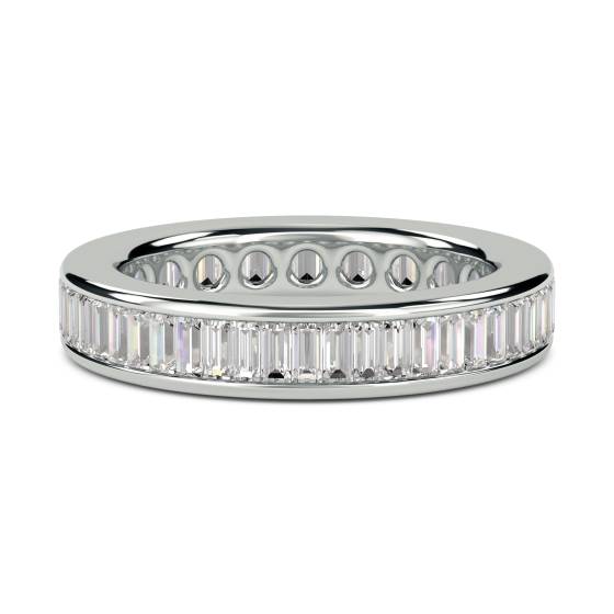 1.25ct Classic Baguette Diamond Full Eternity Ring